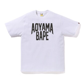  베이프 반팔티 BAPEXCLUSIVE AOYAMA NYC LOGO 1K22-110-059