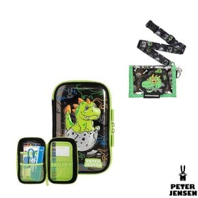 공룡 피터 L 필통세트 + 공룡 홀로그램 지갑   ( PTX62YF02AC02 )