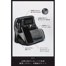 [Amazon.co.jp AM 한정] 코쿠요 가방 인백 툴 펜 스탠드 가제트 파우치 하코비즈 프리미엄 블랙