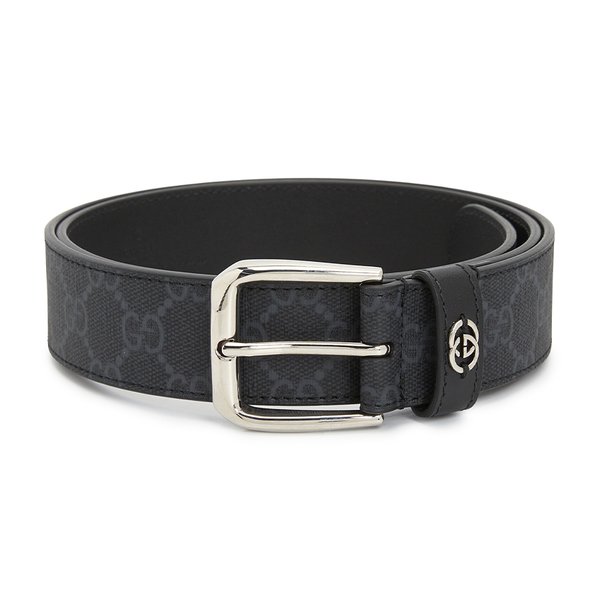 [부산점] 인터로킹 G 남성 벨트 673921 92TIN 1000