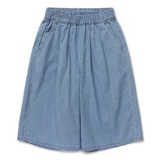 26SS 아동(공용) 7부 와이드 데님팬츠 (86319-401-72)