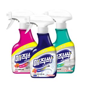 매직싹 세정제 주방용 650ml 1개+욕실용 650ml 1개+곰팡이용 650ml 1개..