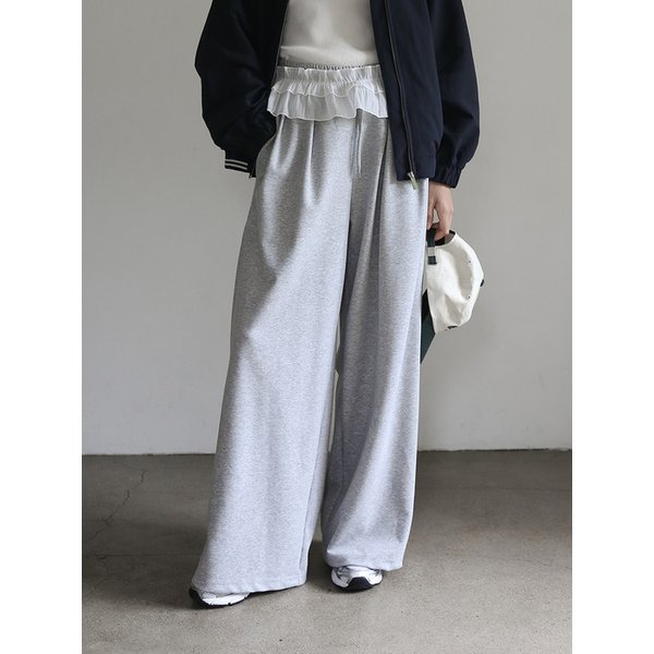 [리퍼브]Bens tuck Pants_GREY