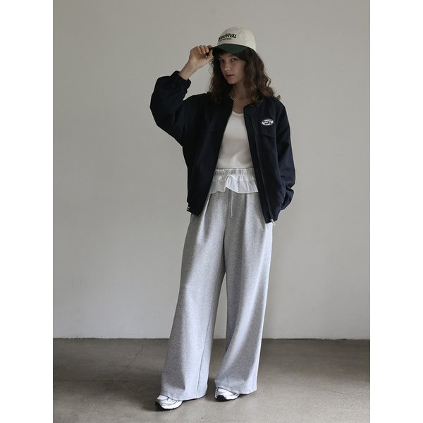 [리퍼브]Bens tuck Pants_GREY