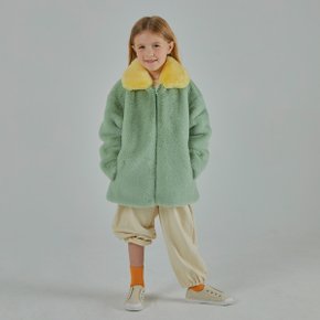 MOLLIOLLI BETTY COLLAR HALF KIDS COAT [2color]