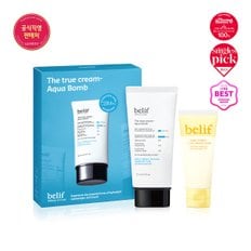 빌리프 더 트루 크림 - 아쿠아 밤 75ml 기획세트