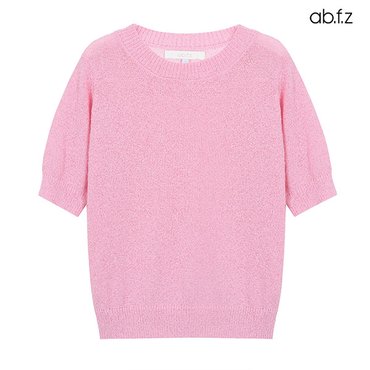 ab.f.z 테리 라운드넥 반팔 니트 (AFY2QW31A)