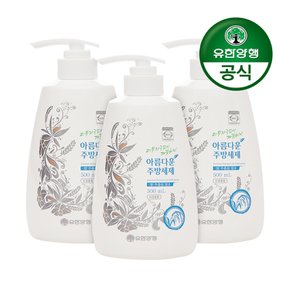 아름다운주방세제 쌀추출물 용기형 500mL 3개