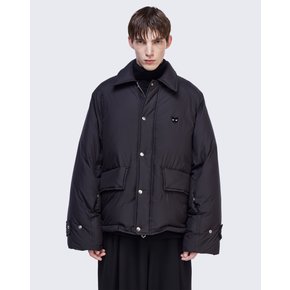 [파주점] 지제로 팬서 카라넥 다운 점퍼 (머플러 세트) SG6JP800BK