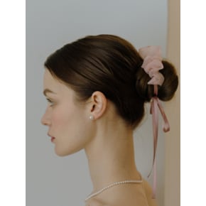 HA043 Chiffon long ribbon hair tie