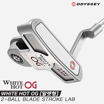 캘러웨이 [캘러웨이코리아정품]2022 오디세이 화이트 핫 OG(WHITE HOT OG) 퍼터[2-BALL BLADE][말렛형]