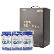 보령 대천김 특별히 맛있는 곱창김 도시락김 60봉/조미김/구운김