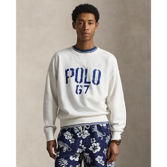 폴로 랄프 로렌 남성 빈티지핏 플리스 그래픽 스웨트셔츠(MNPOKNI16825156100)