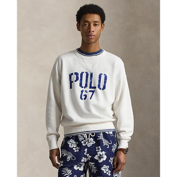 남성 빈티지핏 플리스 그래픽 스웨트셔츠(MNPOKNI16825156100)