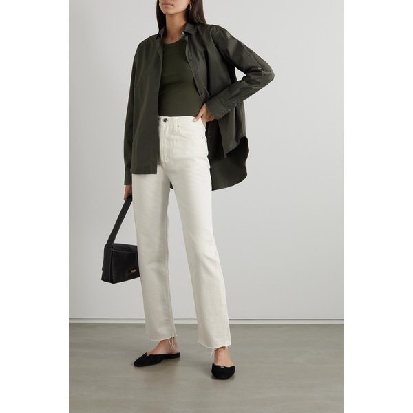 넷 서스테인 클래식 컷 하이라이즈 스트레이트  진 오프 화이트 29419655932728928