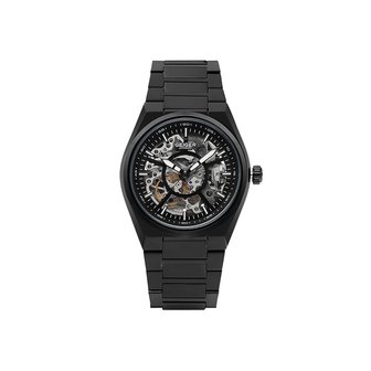 가이거 [공식본사정품] 가이거 GE1228BB 스켈레톤 다이얼 남성 메탈시계