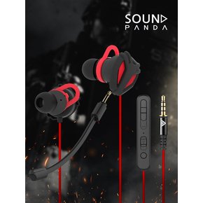 10mm 다이나믹 드라이버 게이밍 이어폰 SPE-G9 Light 라이트