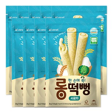  아이배냇 롱떡뻥 시금치 30g 9개