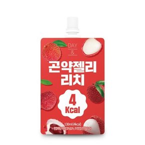 데이앤 곤약젤리 리치 130ml x 10팩 3박스