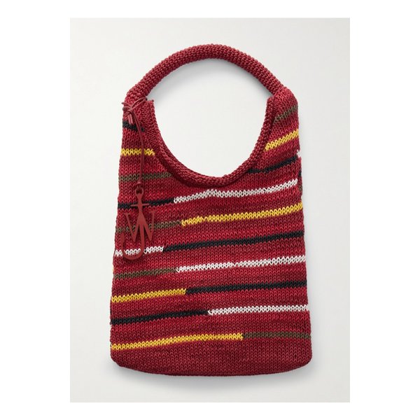 스트라이프 코튼 토트 레드 46376663162878787