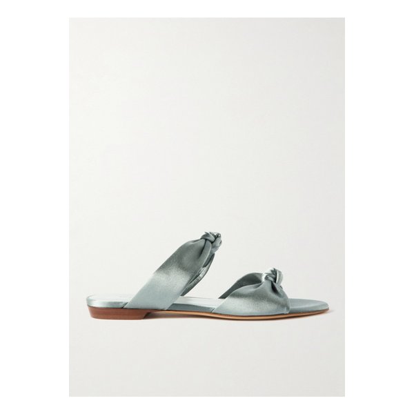 르 몽드 베릴 노트 플랫 새틴 샌들 1647597326089921