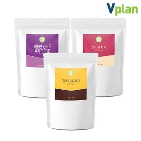 건 말린 대추야자 1kg+푸룬 건자두 1kg+반건조 무화과 1kg