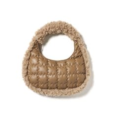 리민 BISCUIT POODLE HOBO - MILK BROWN