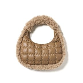 BISCUIT POODLE HOBO - MILK BROWN