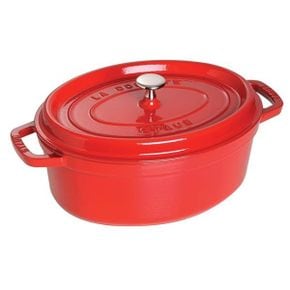 독일 스타우브 무쇠냄비 Staub Oval cocotte 8.5quart cherry 1345050