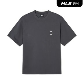 [코리아공식]베이직 헤비웨이트 반팔 티셔츠 BOS (Charcoal Grey)