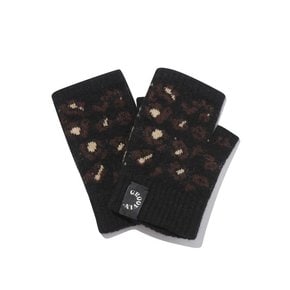 leopard knit glove_CAHAX23514BKX