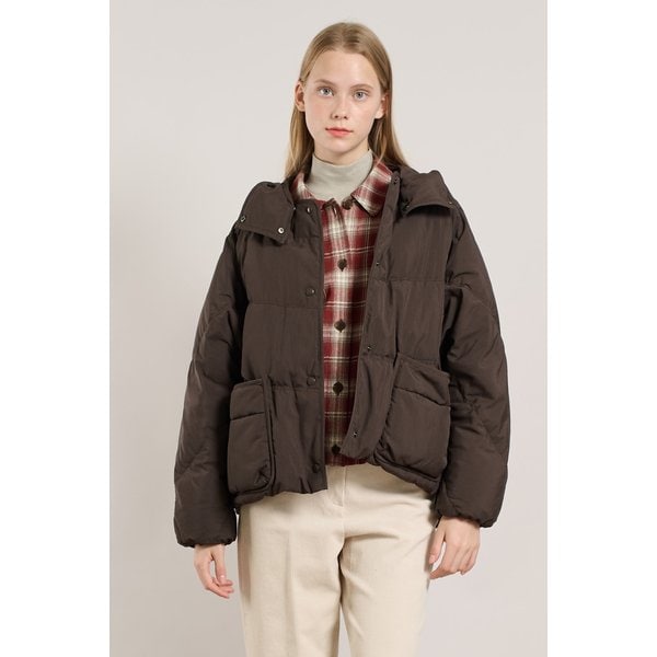 [여주점] 올앤선드리 후드 탈착 코쿤다운 A5WAF812