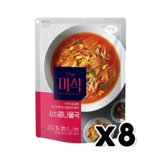  더미식 김치콩나물국 즉석조리식품 350g x 8개