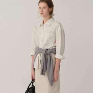 킨더살몬 Cotton Shirt Plain-Stripe (UEYAMA JAPAN)