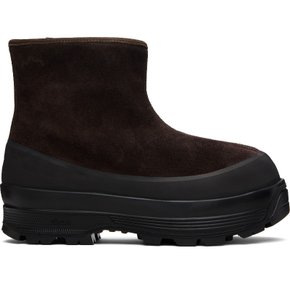 브라운 바디아 시어링 부츠 DI25FWBDM-F01S008DKB bison suede
