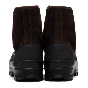 브라운 바디아 시어링 부츠 DI25FWBDM-F01S008DKB bison suede