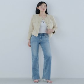 OQ1D5002 1color LBL톤 부츠컷 데님 6034851