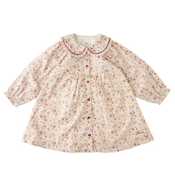 [여주점] [오프라벨 여주점] 밍크뮤 (PK) 로맨틱플라워드레스 (34A15-400-09)