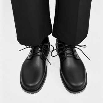  [옷자락] 남성 포멀룩 블랙 스트랩 로퍼 논슬립 정장 구두