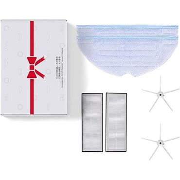  독일 로보락 부품 소모품 roborock Original Accessory Set with Wipes HEPA Filter and White S