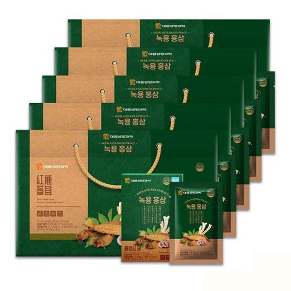 VT-HY 대웅생명과학 녹용홍삼 70ml 30포 x 5박스 (S14194371)