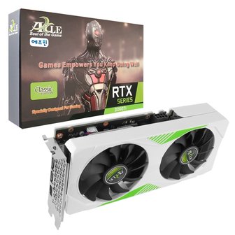  액슬 지포스 RTX 3060 Ti D6 8GB White 에즈윈