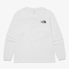 NT7TQ50S 키즈 하이 마운틴 긴팔 라운드 티 KS HI MOUNTAIN L/S R/TEE