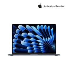 맥북에어 15 M3 (CPU 8코어/GPU 10코어) RAM 8GB SSD 256GB 미드나이트 MRYU3KH/A