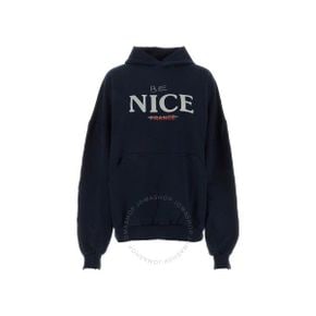 Be Nice 프린트 후디 후드티 브랜드 사이즈 1 (Small) 761458 TPVE5 4140