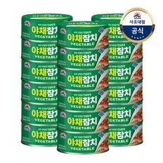 [사조대림] 사조 야채참치 100g x18캔