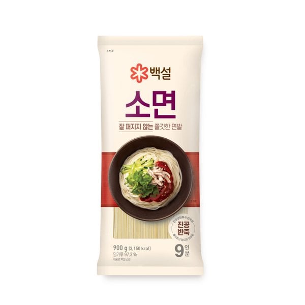 백설 제일제면소 소면 900g