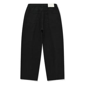 SP WIDE ONE TUCK BALLOON PANTS-BLACK