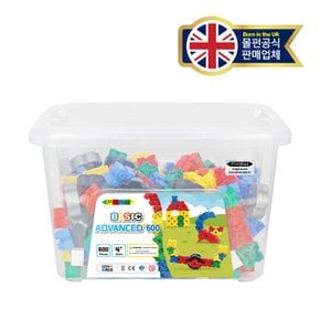 어드밴스드 베이직 600 (4세+) 단품 STEM 과학교구 블록 블럭