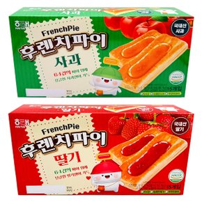 제과 후렌치파이 딸기 192g +사과 192g 각1개(총2개)